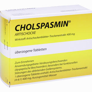Cholspasmin Artischocke Tabletten 100 Stück Cholspasmin Artischocke Tabletten 100 Stück