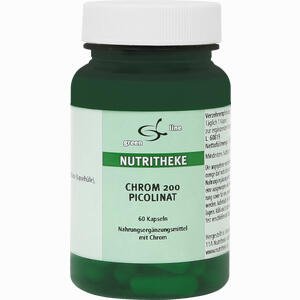 Chrom 200 Picolinat Kapseln 60 Stück - ab 13,73 €