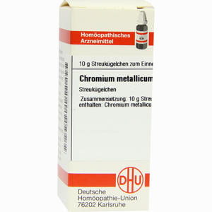 Chromium Metallicum D12 Globuli 10 g - ab 0,00 &euro;