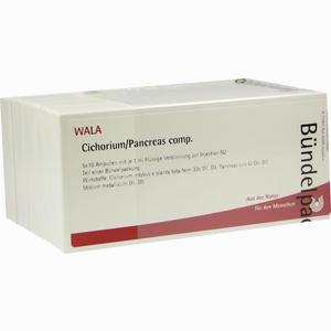 Cichorium/pancreas Comp Ampullen 50 x 1 ml - ab 0,00 €