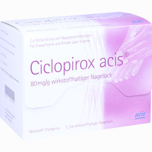 Ciclopirox Acis 80mg/G Wirkstoffhaltiger Nagellack 3 g - ab 14,56 €