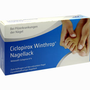 Ciclopirox Winthrop Nagellack Lösung 6 g - ab 0,00 &euro;