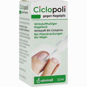 Abbildung von Ciclopoli gegen Nagelpilz 3.3 ml Abbildung von Ciclopoli gegen Nagelpilz 3.3 ml