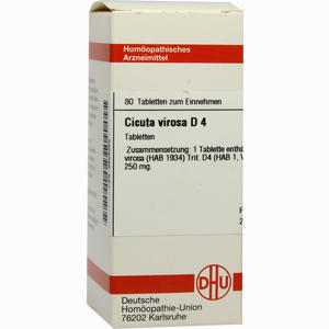Cicuta Virosa D4 Tabletten 80 Stück - ab 0,00 &euro;