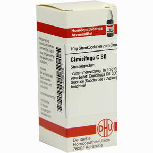 Cimicifuga C30 Globuli 10 g - ab 7,25 €