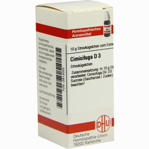Cimicifuga D3 Globuli 10 g - ab 7,12 €
