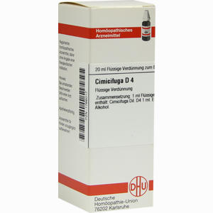 Cimicifuga D4 Dilution DHU-Arzneimittel 20 ml - ab 9,03 €