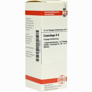 Cimicifuga D6 Dilution 20 ml - ab 8,14 €