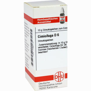 Cimicifuga D6 Globuli DHU-Arzneimittel GmbH & Co. KG 10 g - ab 7,08 €