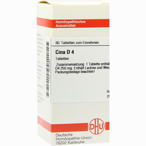 Cina D4 Tabletten 80 Stück - ab 0,00 &euro;