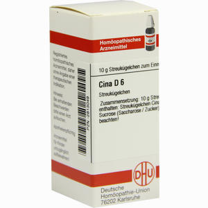 Cina D6 Globuli 10 g - ab 7,13 €