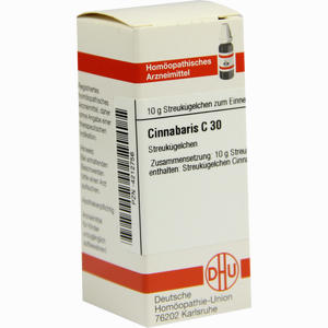 Cinnabaris C30 Globuli 10 g - ab 7,95 €