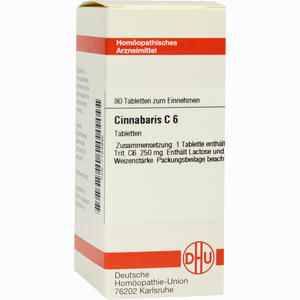 Cinnabaris C6 Tabletten 80 Stück - ab 0,00 €