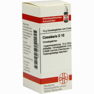 Cinnabaris D10 Globuli 10 g - ab 0,00 €