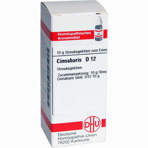 Cinnabaris D12 Globuli 10 g - ab 7,66 €