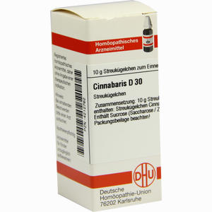 Cinnabaris D30 Globuli 10 g - ab 8,40 €