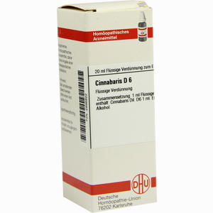 Cinnabaris D6 Dilution DHU-Arzneimittel 20 ml - ab 9,44 €