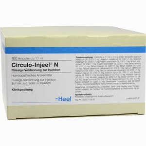 Circulo- Injeel N Ampullen 100 Stück - ab 131,11 €
