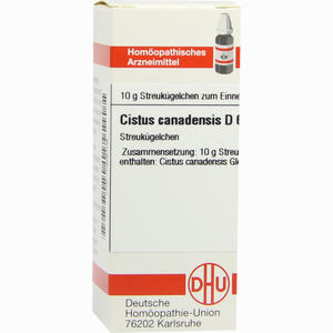 Cistus Canadensis D6 Globuli 10 g - ab 7,71 €