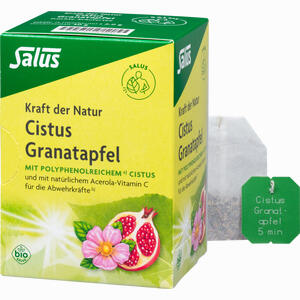 Cistus Granatapfel Tee Kraft der Natur Salus Filterbeutel 15 Stück - ab 3,00 €
