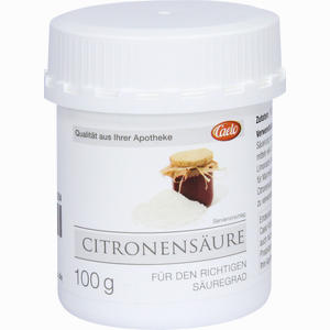 Citronensäure für Lebensmittel Caelo Hv- Packung Pulver 100 g - ab 3,63 €