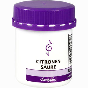 Citronensäure Pulver 100 g - ab 3,11 €