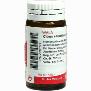 Citrus E Fructibus D2 Globuli 20 g - ab 7,43 €