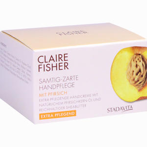 Claire Fisher Natur Classic Pfirsich Handpflege Tiegel Creme 50 ml - ab 0,00 &euro;