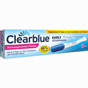 Clearblue Early Schwangerschafts- Frühtest  1 Stück