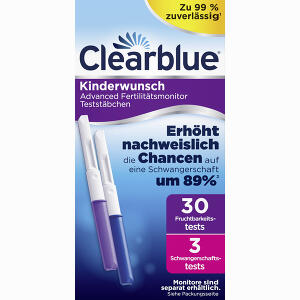 Clearblue Fertilitätsmonitor Teststäbchen 30+ 3 33 Stück - ab 47,49 &euro;