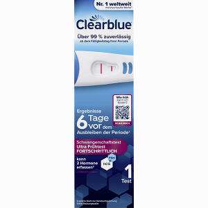 Clearblue Schwangerschaftst. 6 Tage Vor 2 Hormone 1 Stück - ab 8,41 &euro;