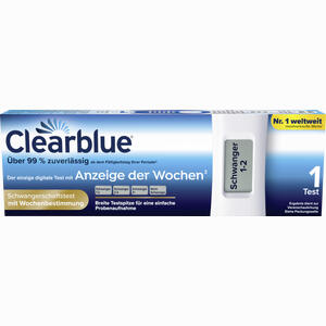 Clearblue Schwangerschaftstest mit Wochenbestimmung  1 Stück