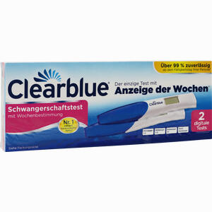 Clearblue Schwangerschaftstest mit Wochenbestimmung  2 Stück - ab 16,45 €