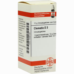 Clematis D3 Globuli 10 g - ab 0,00 &euro;