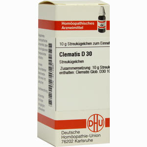 Clematis D30 Globuli 10 g - ab 8,01 €