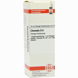 Clematis D6 Dilution 20 ml - ab 9,84 &euro;