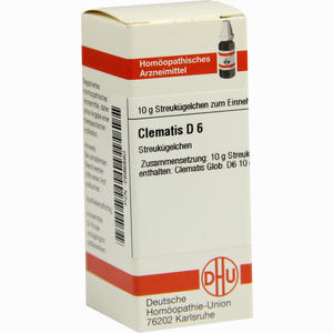Clematis D6 Globuli 10 g - ab 7,86 €