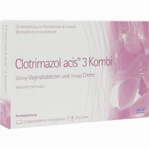 Clotrimazol Acis 3 Kombi Kombipackung 1 Stück - ab 5,94 €