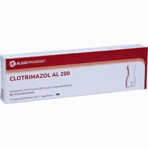 Clotrimazol Al 200 Vaginaltabletten  3 Stück - ab 3,39 €