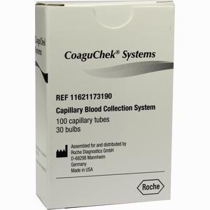Coagu Chek Systems Kapillaren 100 Stück - ab 19,32 €