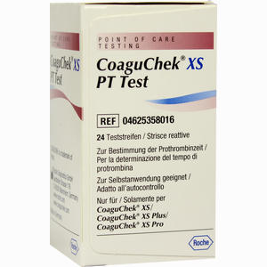 Coaguchek Xs Pt Test Teststreifen ACA MÃ¼ller/ADAG Pharma AG 24 Stück - ab 91,43 &euro;