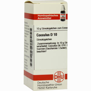 Cocculus D10 Globuli 10 g - ab 10,15 €