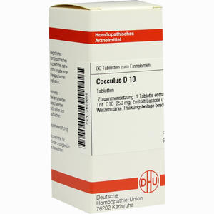 Cocculus D10 Tabletten 80 Stück - ab 0,00 &euro;