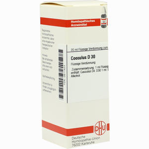 Cocculus D30 Dilution 20 ml - ab 0,00 €