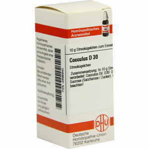 Cocculus D30 Globuli 10 g - ab 7,40 €