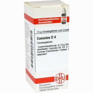 Cocculus D4 Globuli 10 g - ab 7,08 €