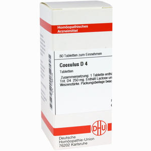 Cocculus D4 Tabletten 80 Stück - ab 7,45 €