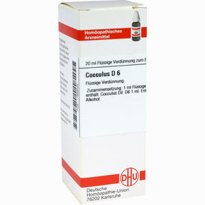 Cocculus D6 Dilution DHU-Arzneimittel GmbH & Co. KG 20 ml - ab 8,61 &euro;
