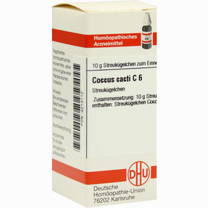 Coccus Cacti C6 Globuli 10 g - ab 7,26 €