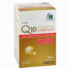 Coenzym Q10 100 Mg Kapseln+vitamine+mineralstoffe  120 Stück - ab 18,94 €